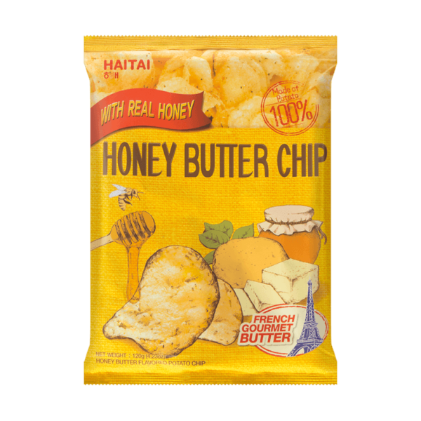 Korean Honey Butter Potato Chips - Value Pack 120g - Image 2