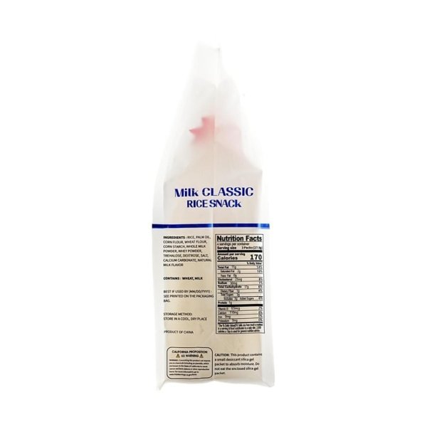 ORBIT Rice Crackers Classic Milk Flavor 112g - Image 3
