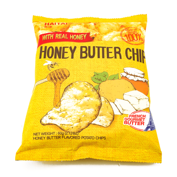 Korean Honey Butter Potato Chips 60g - Image 3