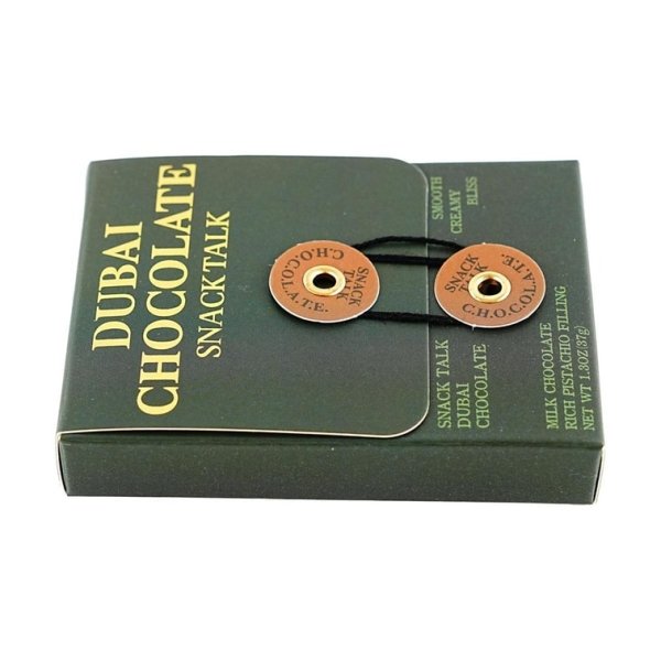 SnackTalk Dubai Style Chocolate Milk Chocolate Pistachio Kunafa 37g - Image 3